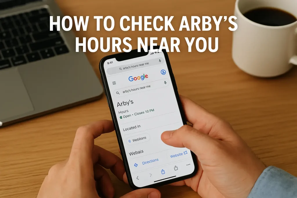 How to Check Arby’s Hours Near You