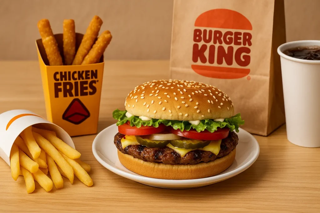 Popular Burger King Lunch Menu Items