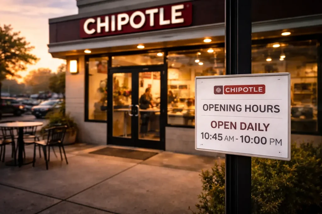 Chipotle Closing Hours