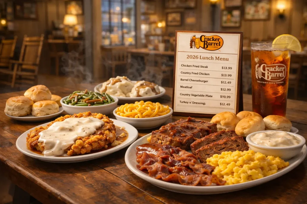 Cracker Barrel Lunch Menu