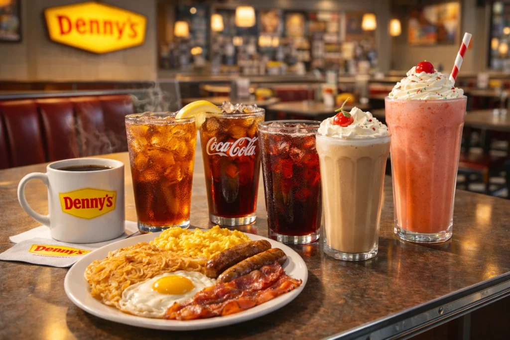 Denny’s Drinks Menu 
