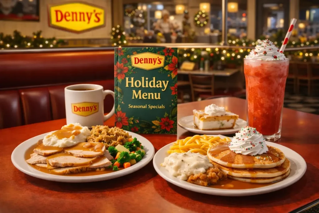 Denny’s Holiday Menu 