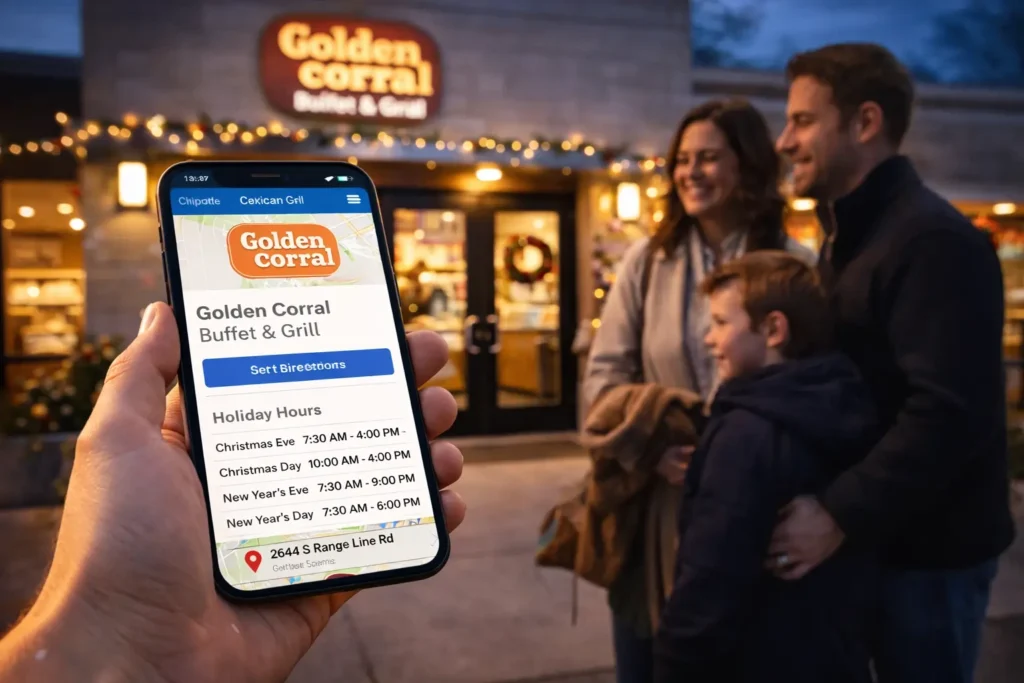 Golden Corral Holiday Hours Near You