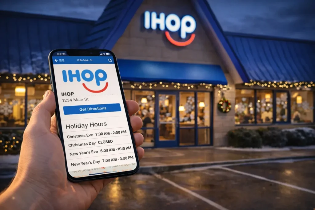 IHOP Holiday Hours Near You