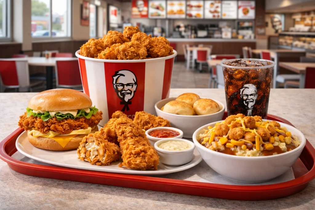 KFC Lunch Menu