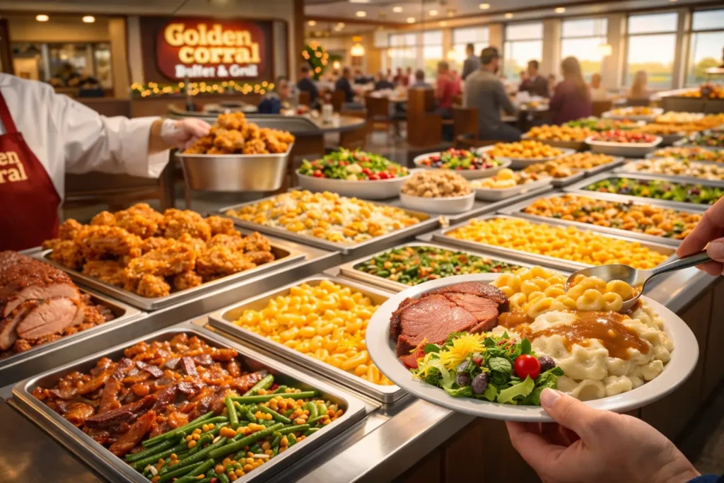 Most Popular Golden Corral Lunch Items