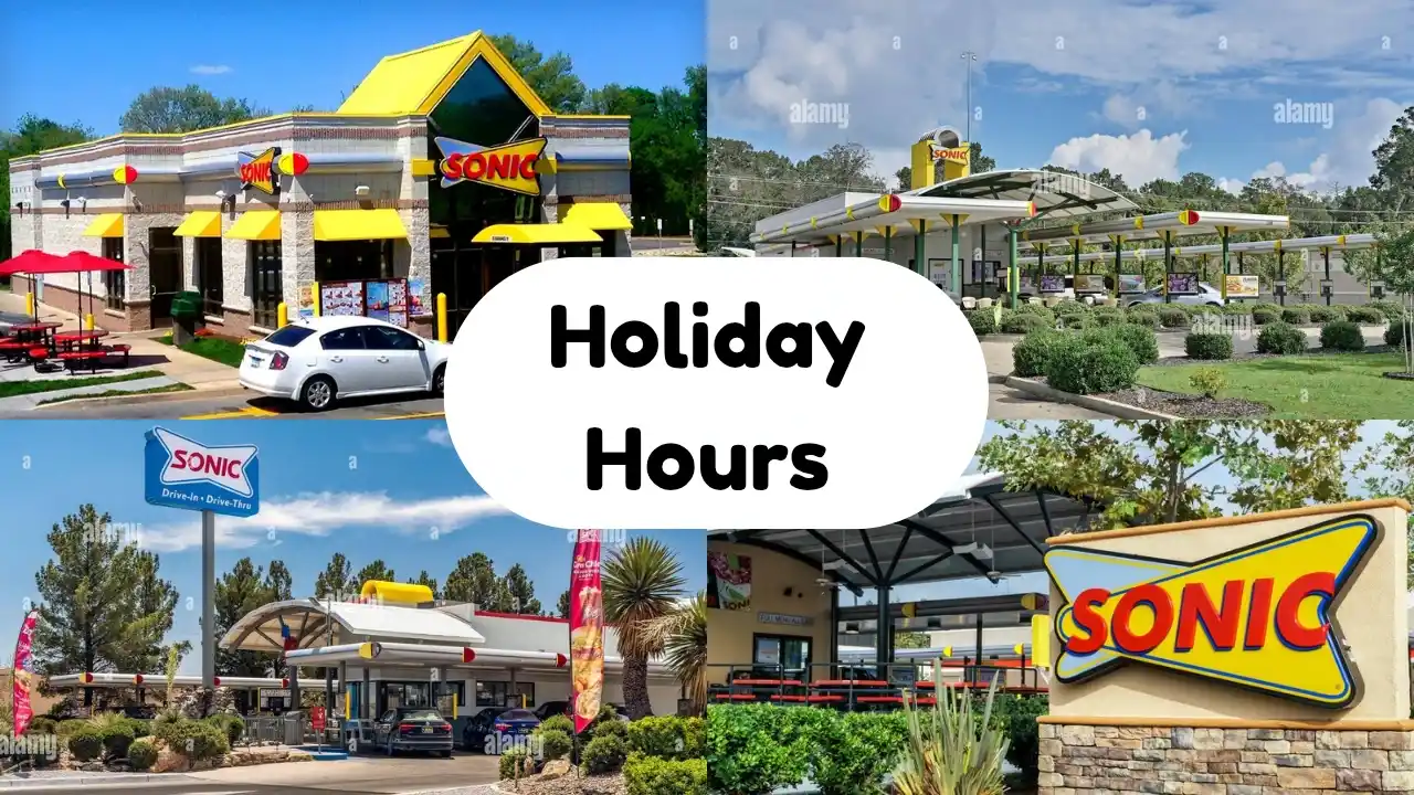 Sonic Holiday Hours