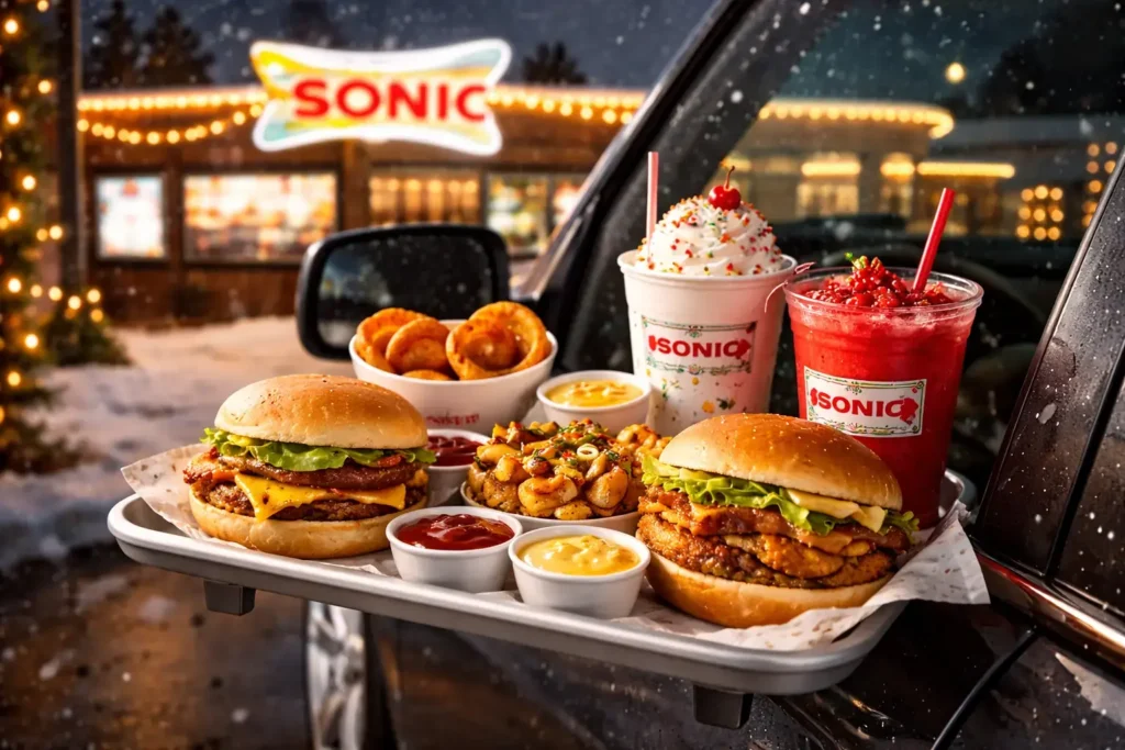 Sonic Holiday Menu Items
