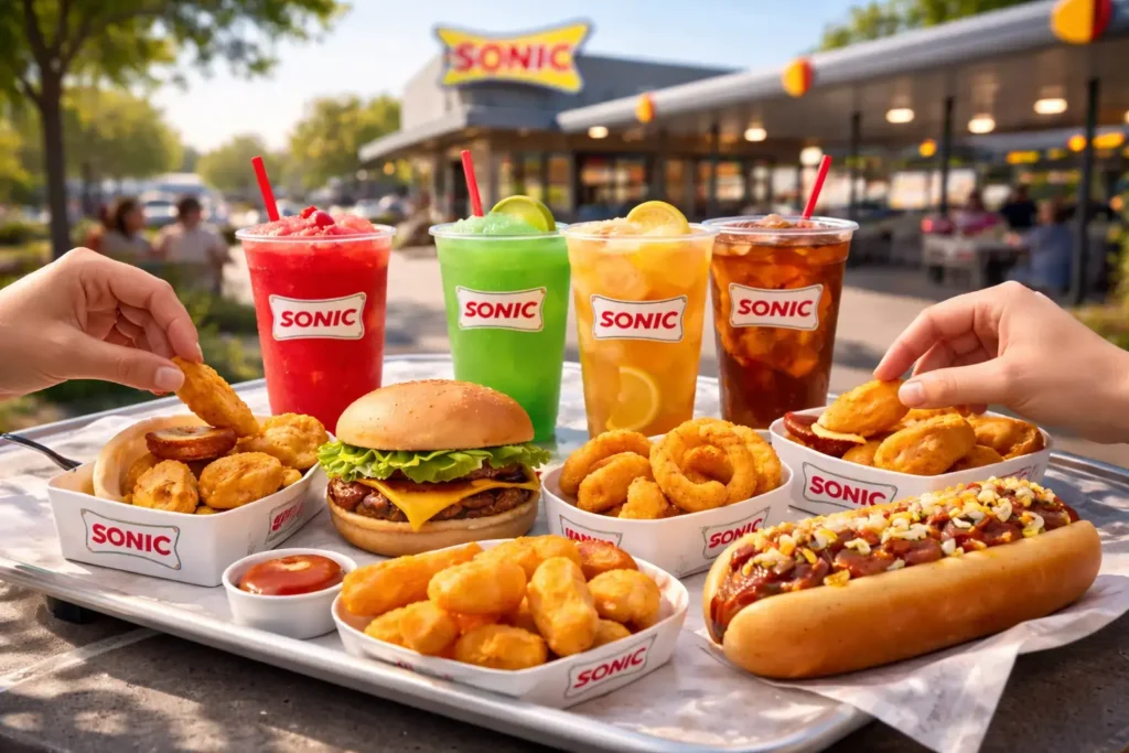 Sonic Lunch Menu Items