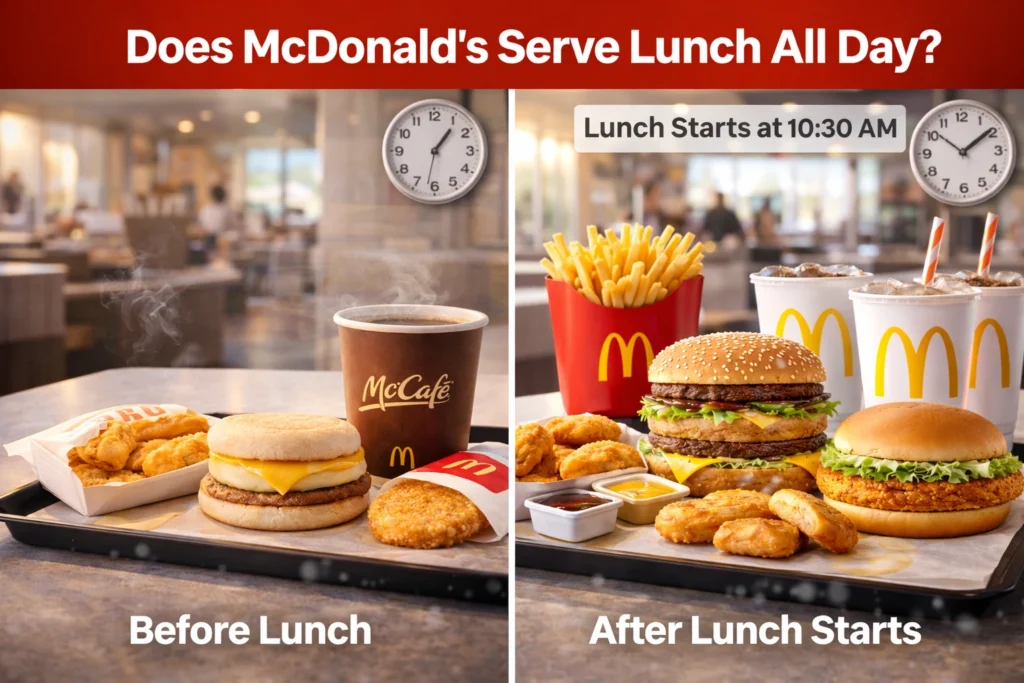 Does McDonald’s Serve Lunch All Day?