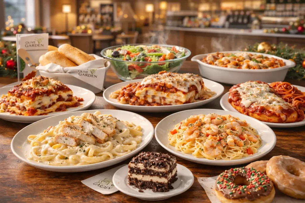 Holiday Items You Must Try at Olive Garden
