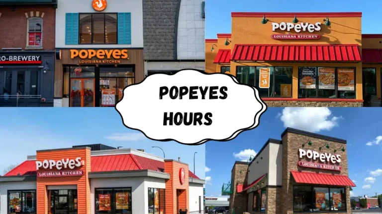 Popeyes Hours