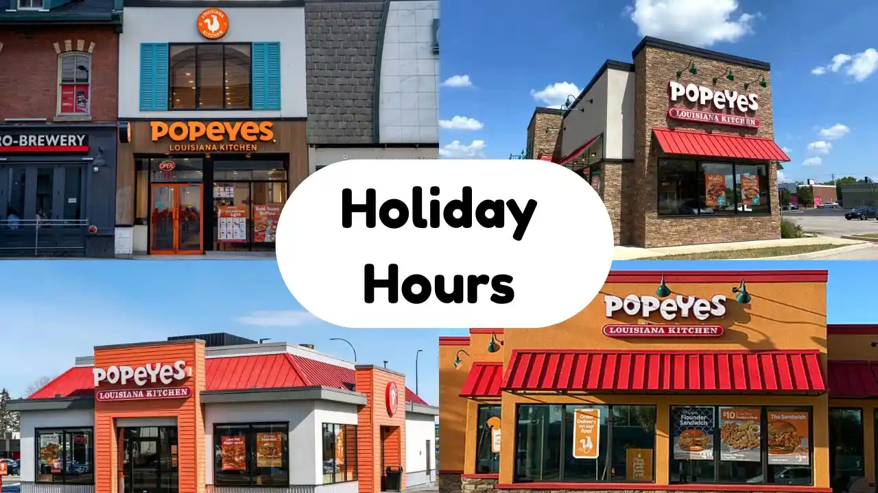 Popeyes holiday hours 1