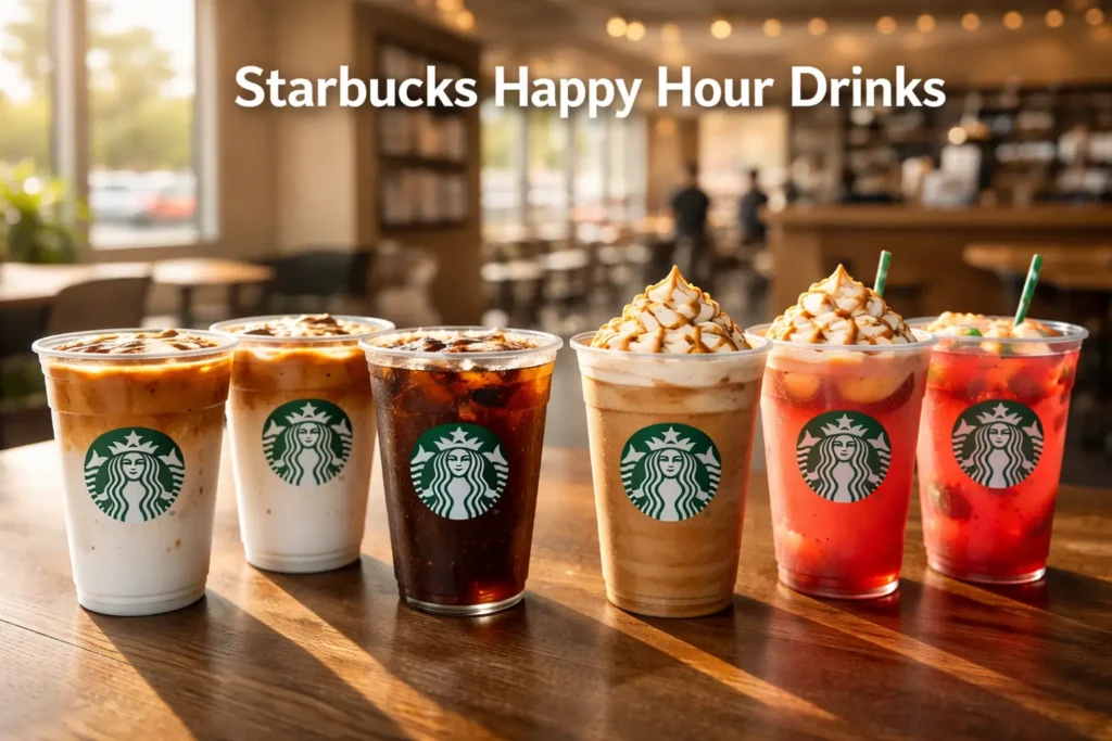 Starbucks Happy Hour drinks