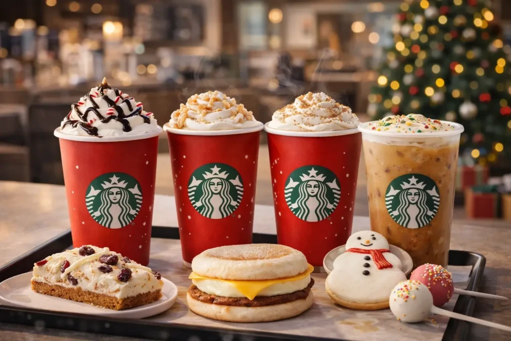Starbucks Holiday Drinks & Menu Items