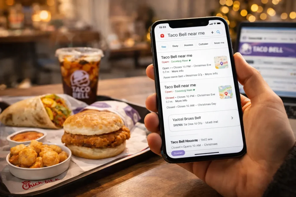 Taco Bell Holiday Hours Near You