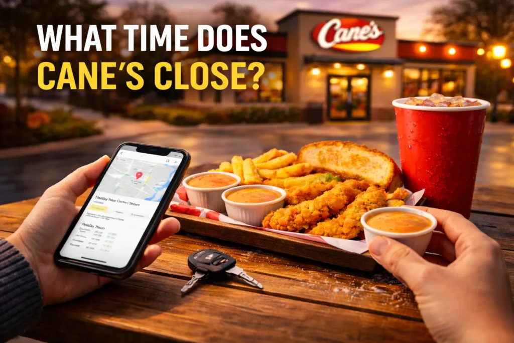 What Time Does Cane’s Close