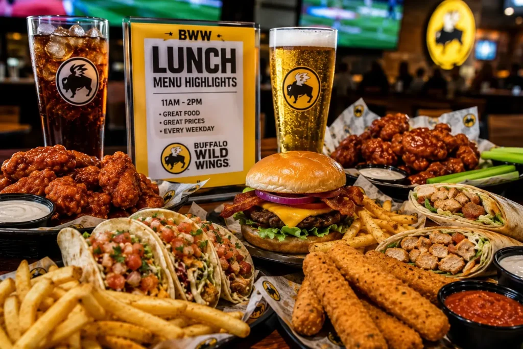 BWW Lunch Menu Highlights