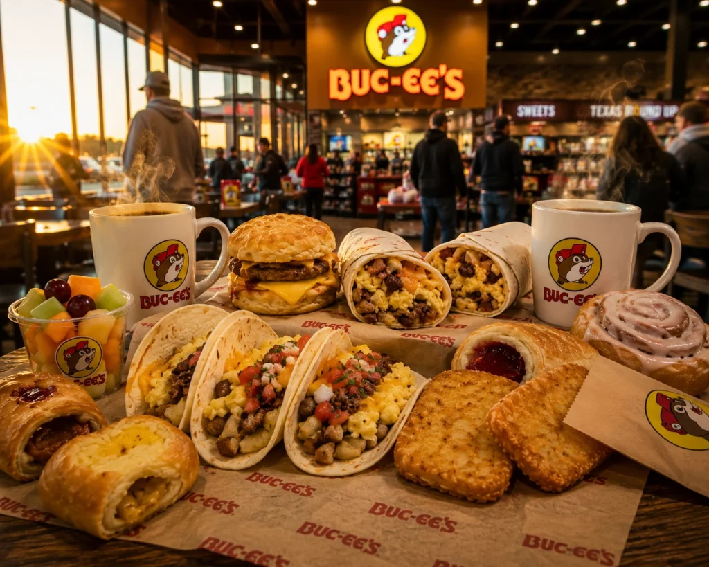 Buc-ee’s Breakfast Menu