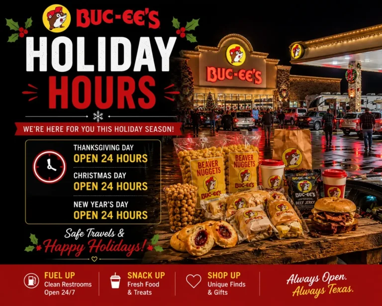 Buc-ee’s Holiday Hours
