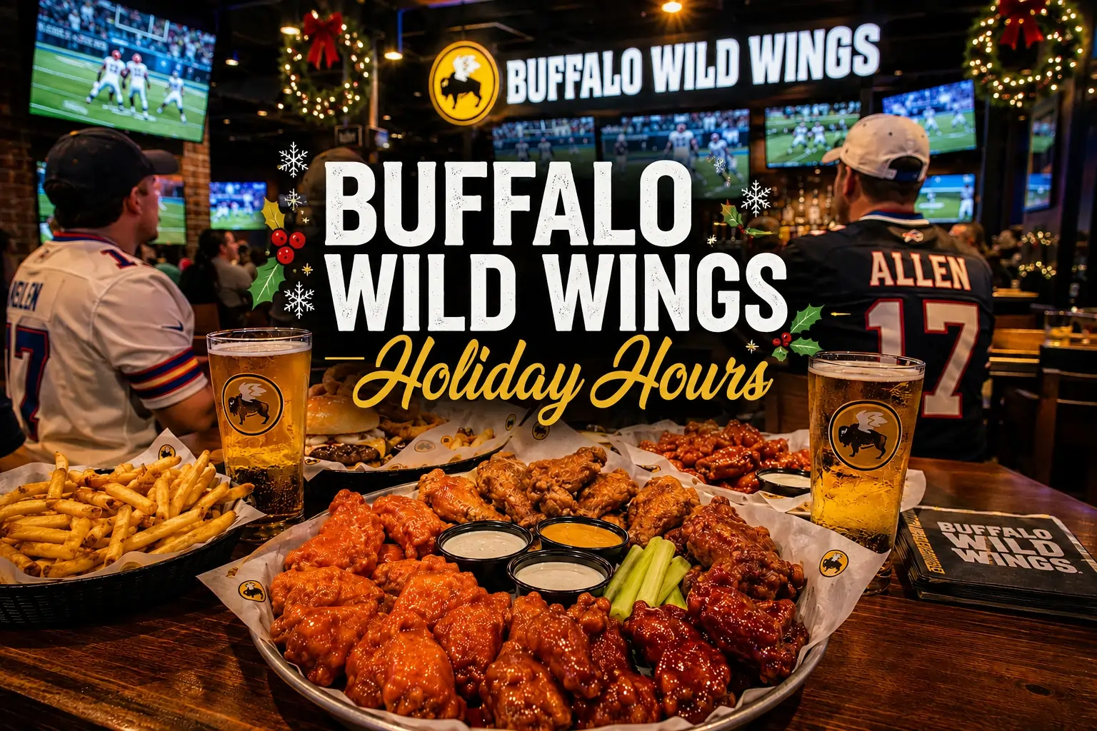 Buffalo Wild Wings Holiday Hours