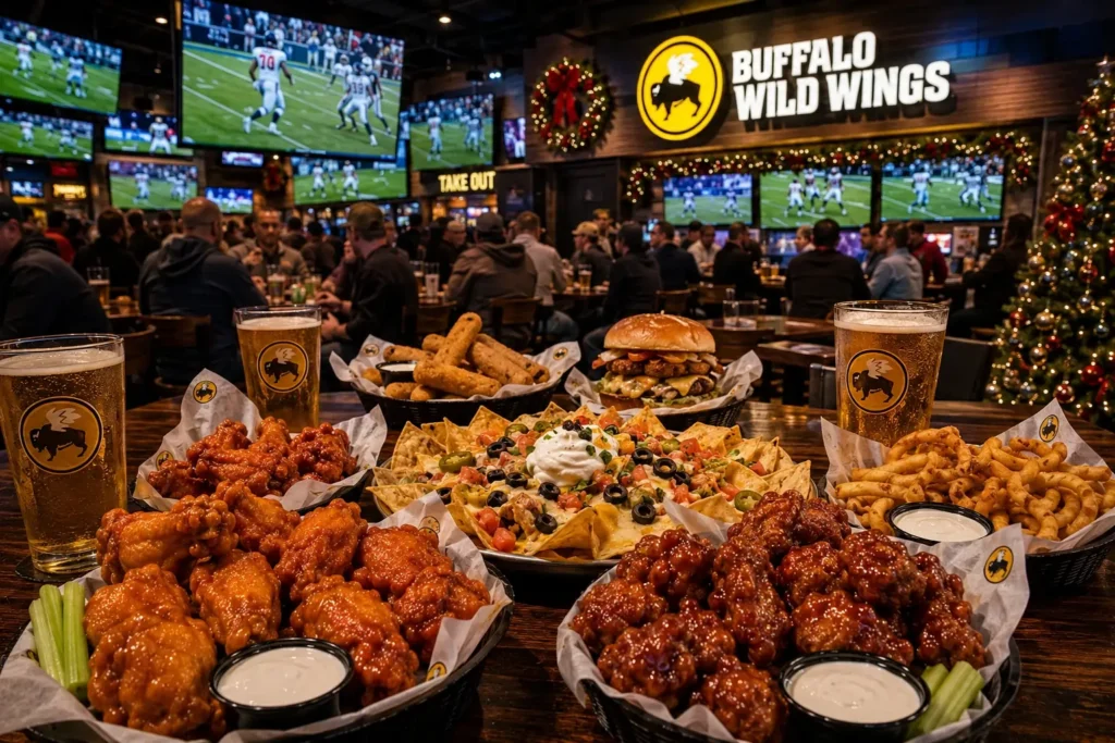 Buffalo Wild Wings Menu Items During Holidays