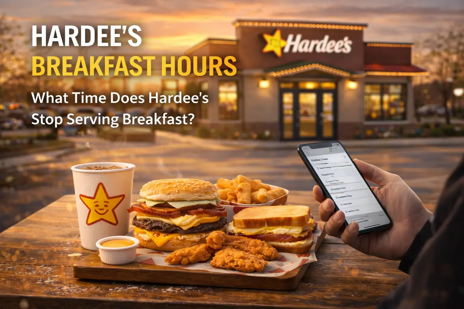 Hardee’s Breakfast Hours (1