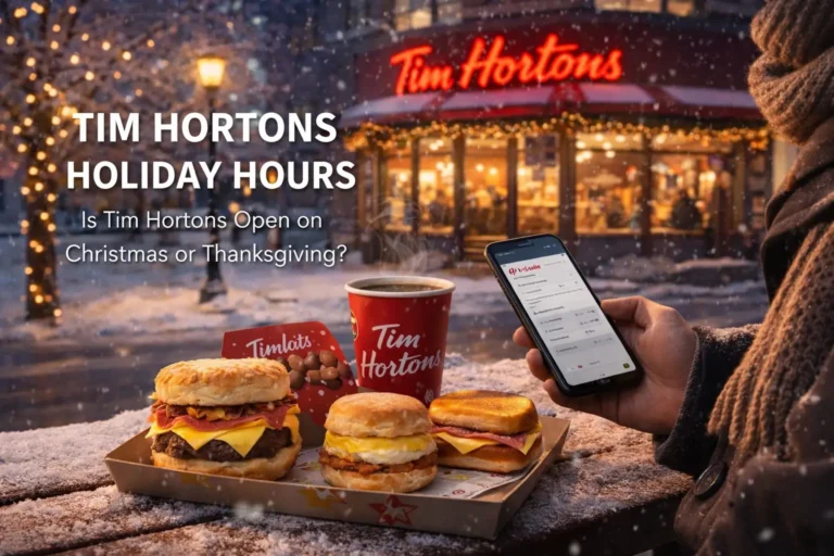 Tim Hortons Holiday Hours (1)