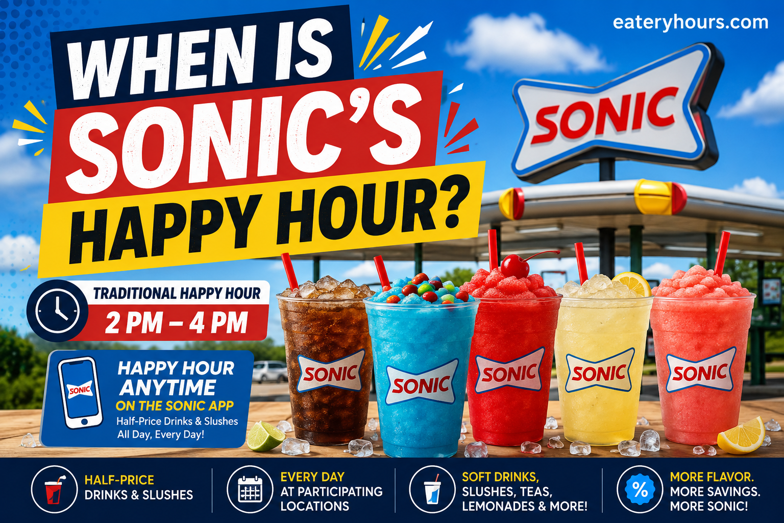 when is sonic's happy hour