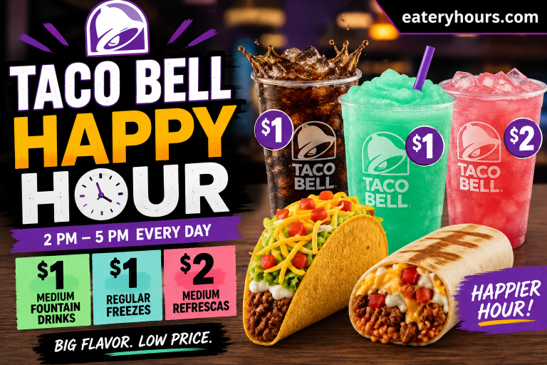 taco bell happy hour