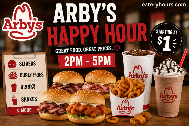 arby's happy hour