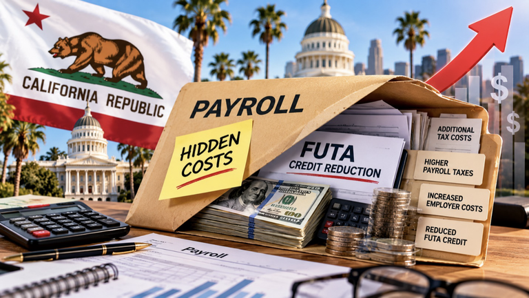 The hidden payroll cost, FUTA Credit Reduction in California