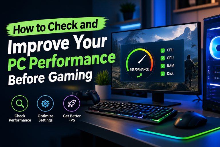 How to Check and Improve Your PC Performance Before Gaming